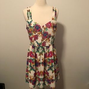 Under Skies Floral Dress